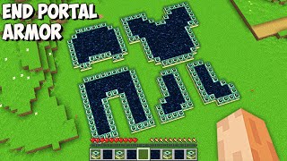 I found GIANT SECRET END PORTAL ARMOR PIT in Minecraf! This is NEW BIGGEST ARMOR PORTAL PIT!