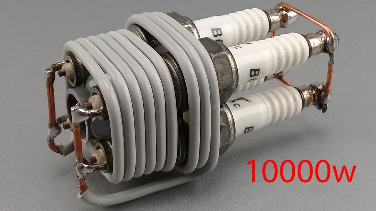 Top 10 amazing generator self running Electricity 220v 10000w from spark plug 100% for home use