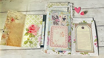 Making a Flip Flop Journal Out of Junk Mail Envelopes