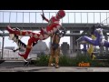 Legendary dino thunder rangers fight dino thunder theme super megaforce