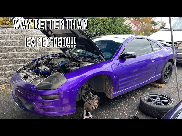 MY 3G ECLIPSE FINALLY GOES LOW!! COILOVER INSTALLATION