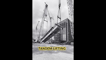 Tandem Lifting - Using Two Crane #crane #rigging