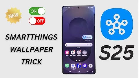 🎨 How to Use Wallpapers with SmartThings on Galaxy S25/S25 Ultra – Quick Setup!