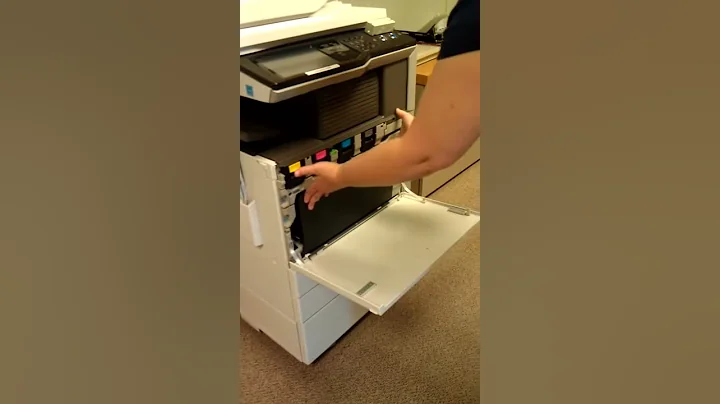 Toner Collection Container Replacement