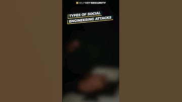 Types of social engineering attacks #cybersecurity #cyberattacks #socialengineering #shorts