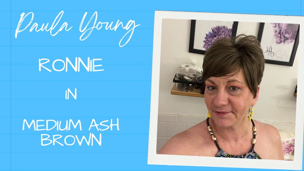 WIG INSTALL: Paula Young Ronnie in 10 - Med Ash Brown