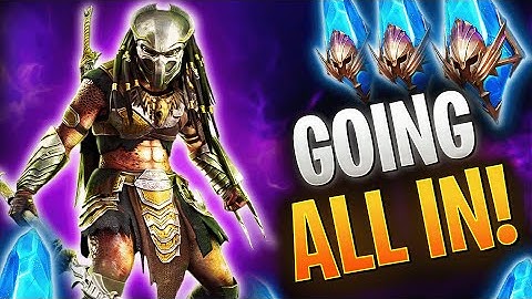 ALL IN ON 2X ANCIENT SHARDS! Double Gold Chasing Predator! | Raid Shadow Legends