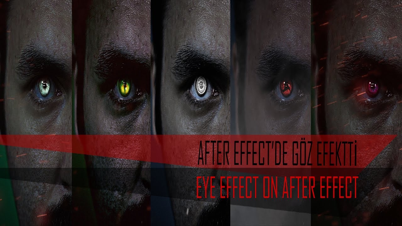 EYE EFFECT (Göz Efektti After Effect)
