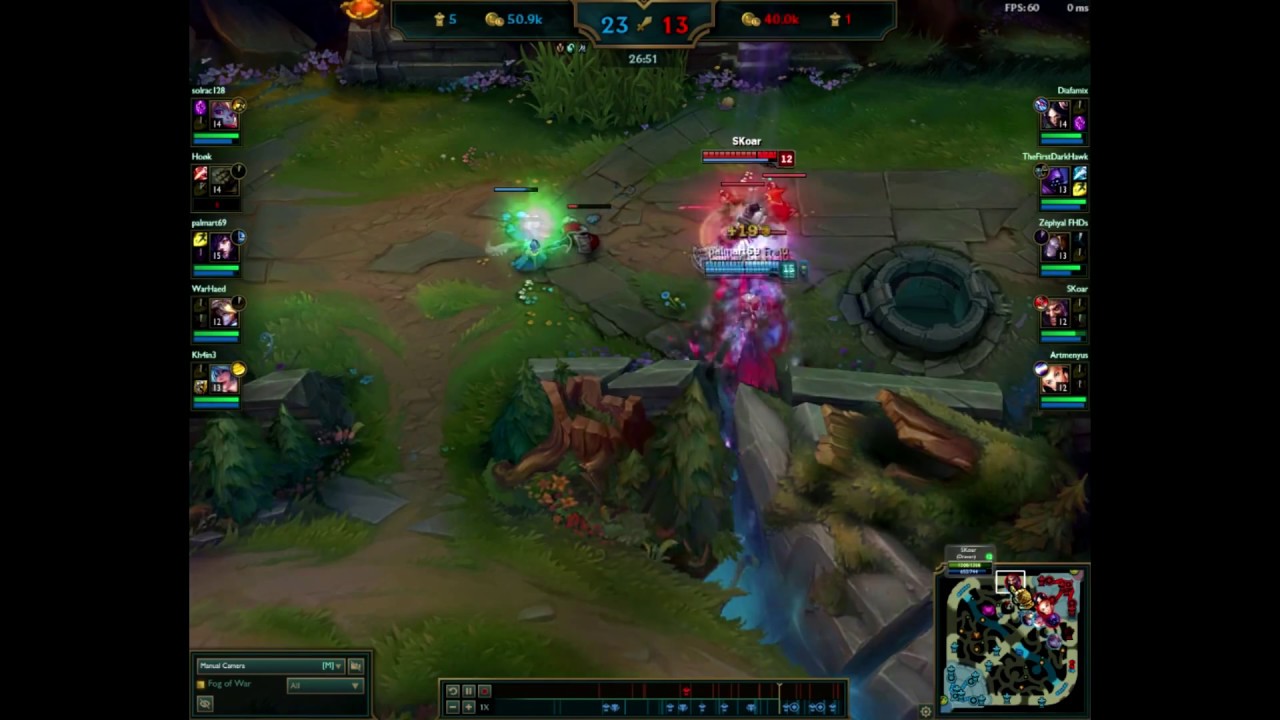 ahri oneshot !! /League of Legends