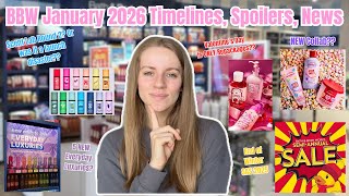 Bath & Body Works January 2026 Timelines & Spoilers | Everyday Luxuries, Valentine's Day, Collabs??