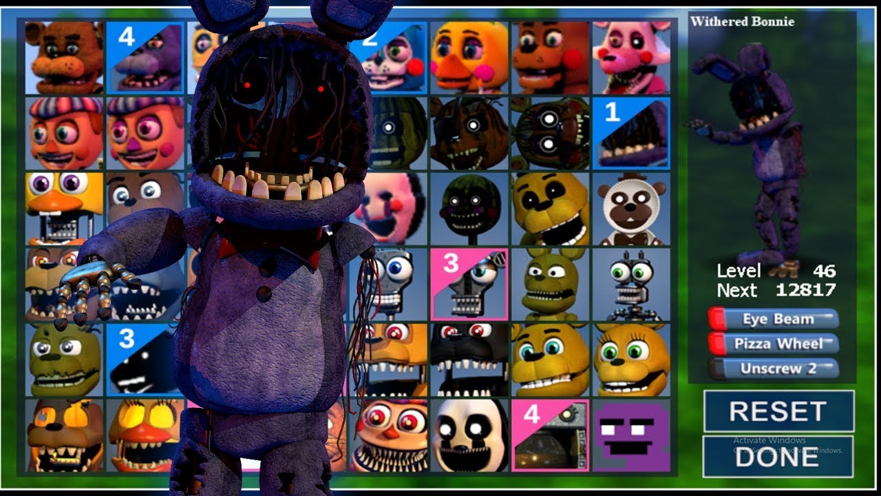 FNaF World: Classic Withered Animatronics Complete! (Mod) 