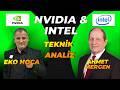 NVIDIA VE İNTEL TEKNİK ANALİZİ  #borsa #altın #gumus #btc #eth