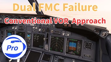 Dual FMC failure - VOR approach