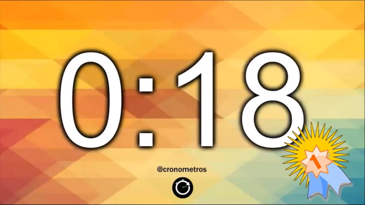 18 second timer - YouTube
