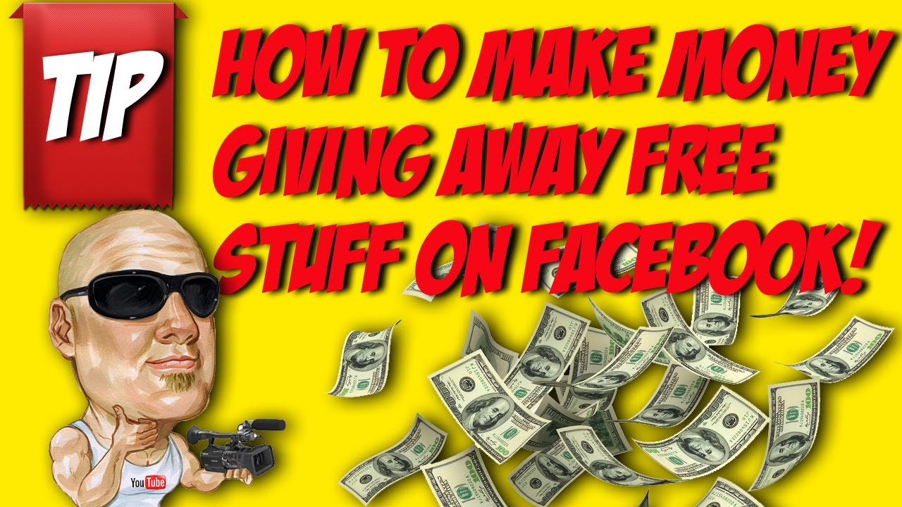 make money giving away free stuff on facebook