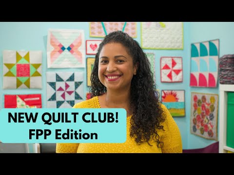 Crafty Gemini Quilt Club INTRO - Foundation Paper Piecing (FPP) Edition