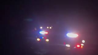 Cops roll up on Pure Shit in the Angeles National Forest, 9/8/18.