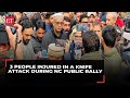 J&amp;K: 3 people injured in a knife attack during NC public rally in Poonch