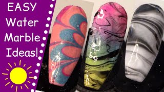 Water Marble Nail Art 2020 Compilation! | 9 EASY Water Marble Designs for SUMMER | The Polish Queen