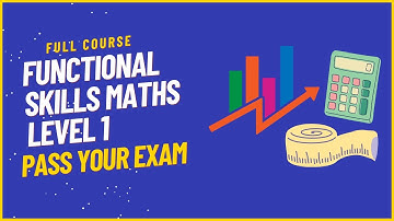 Pass your Maths Functional Skills Level 1 exam with this full course. You can do maths.