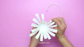 DIY PAPER CUP BASKET / How To Make A Basket From Paper Cup / EMMA DIY