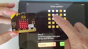 1920 iPad與micro:bit透過藍牙配對