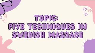 Final Demo Teaching (TLE- Wellness Massage)