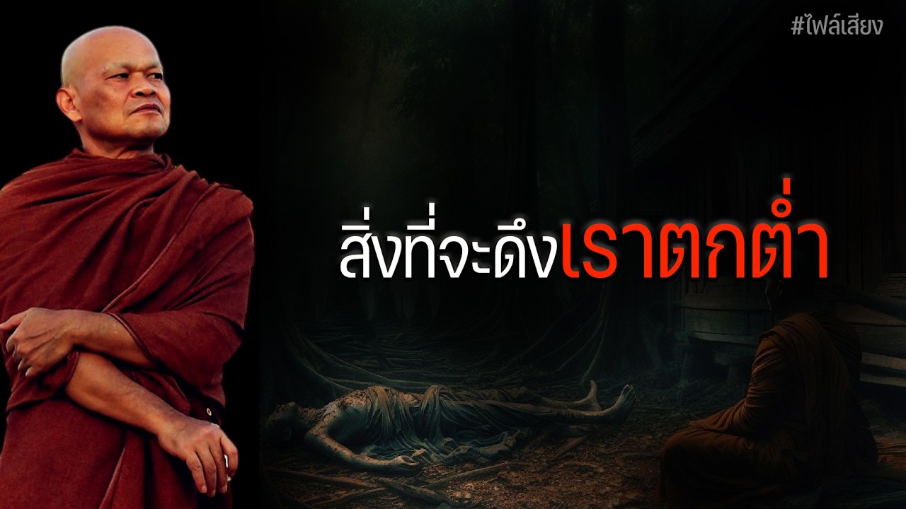 สิ่งที่จะดึงเราตกต่ำ  #หลวงพ่อมานพ