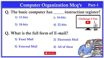 Computer Organization MCQ Question and Answers - For all Competitive Exams