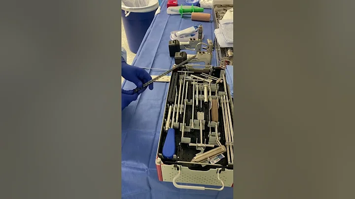 Synthes 6.5/7.3 Cannulated Screw Tray for Ramus Screw