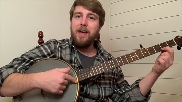 Basic Drop Thumb & Double Thumbing Technique for Clawhammer Banjo