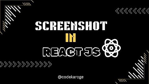 Capture Screenshots in React: Easy Step-by-Step Guide #frontendproject #reactfrontend #javascript