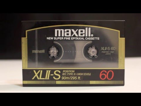 MAXELL UD-XLII, 1980-1982 - Inside Compact Cassette