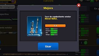 Starfighter Cue Level Max. Pool Pass Exclusive (2023). 8 Ball Pool