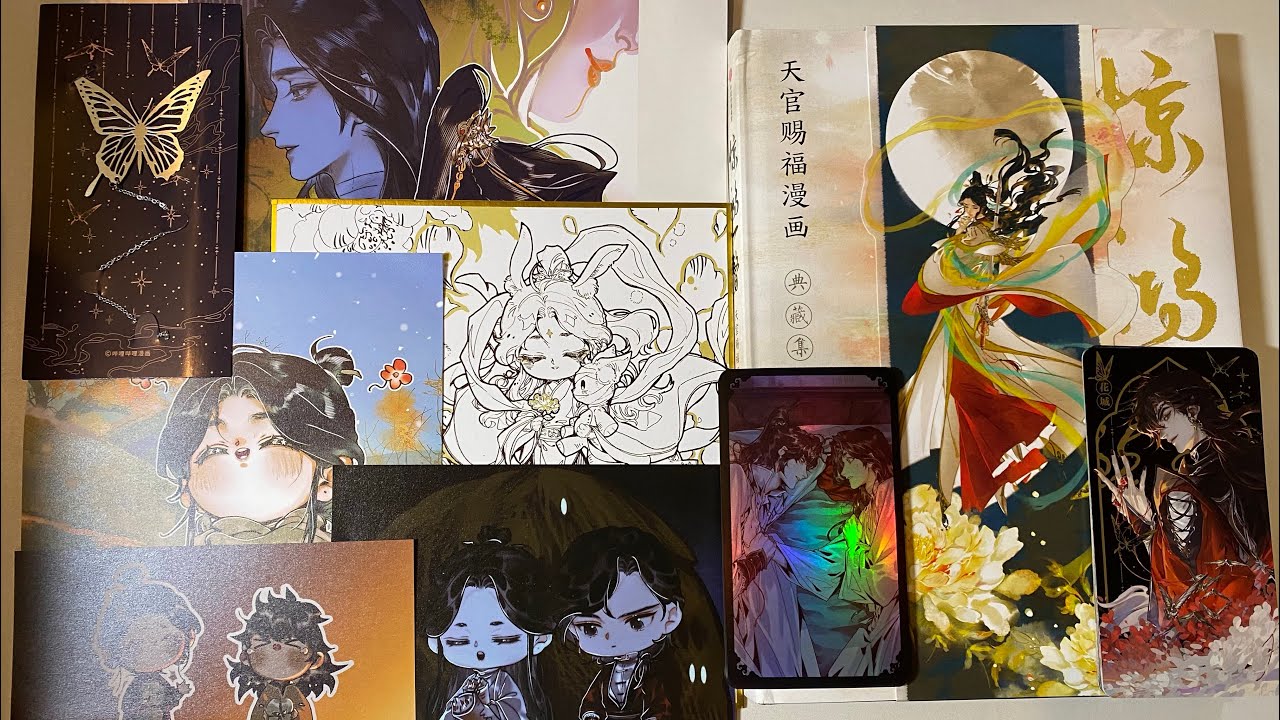 Heaven Official Blessing Artbooks  tian guan ci fu artbook - Collection -  Aliexpress