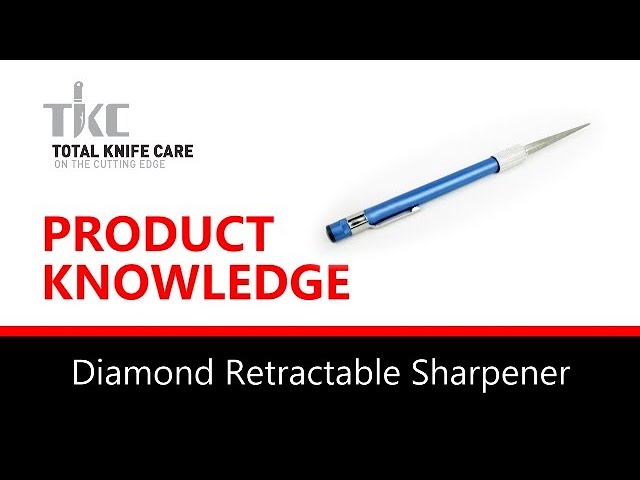 Diamond Retractable Knife Sharpener