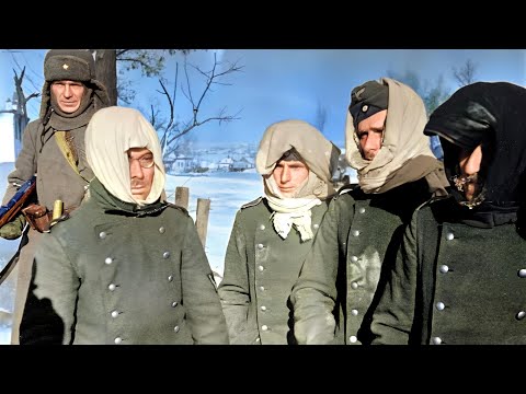 Фронтовые съемки разгрома немецких войск в районе Сталинграда (1943)