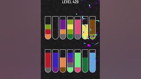 Water Color Sort Solution - Level 429