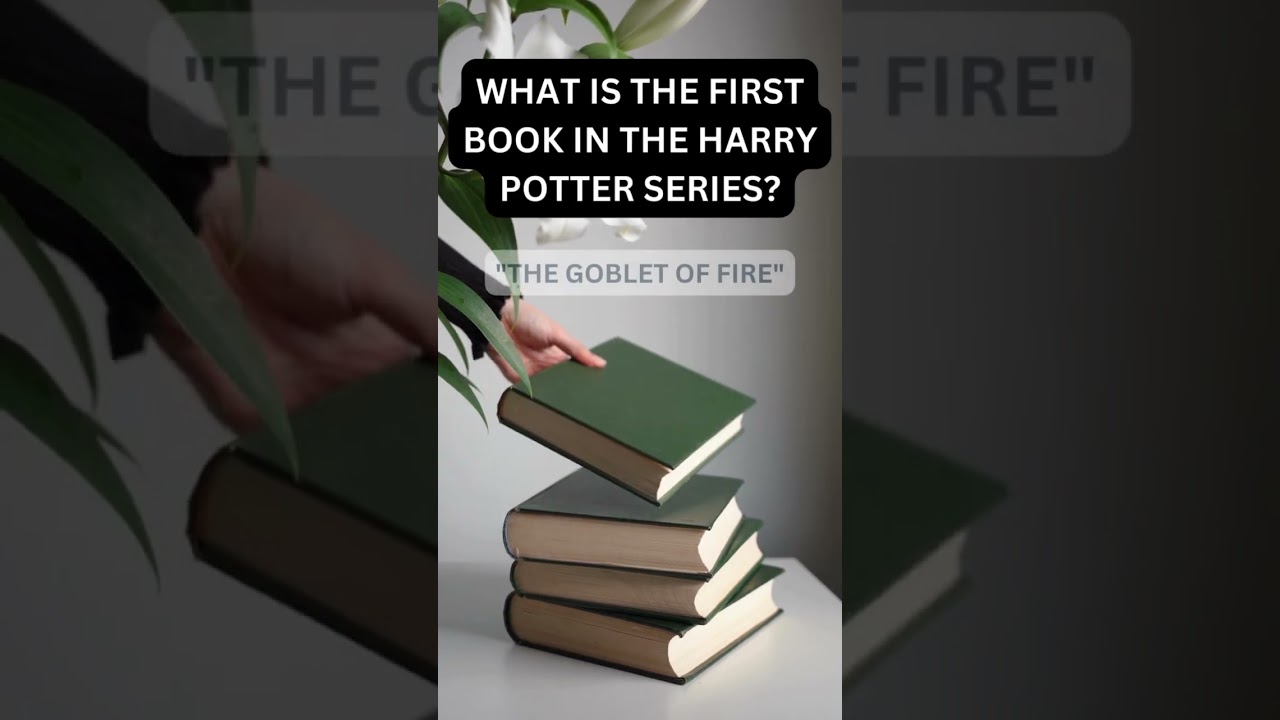 What’s the First Book in the Harry Potter Series? | Ultimate Book Quiz! 📚🧙‍♂️