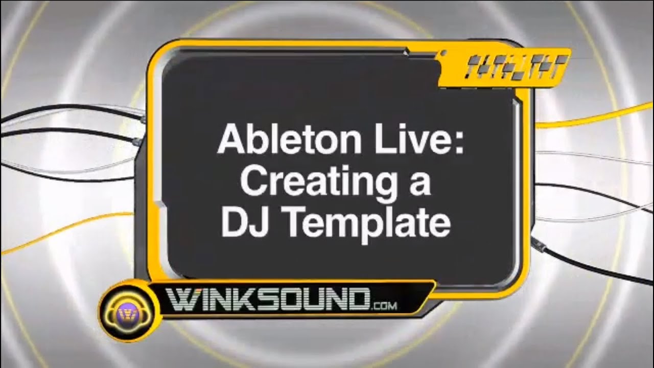 Dj Template Ableton Live 8