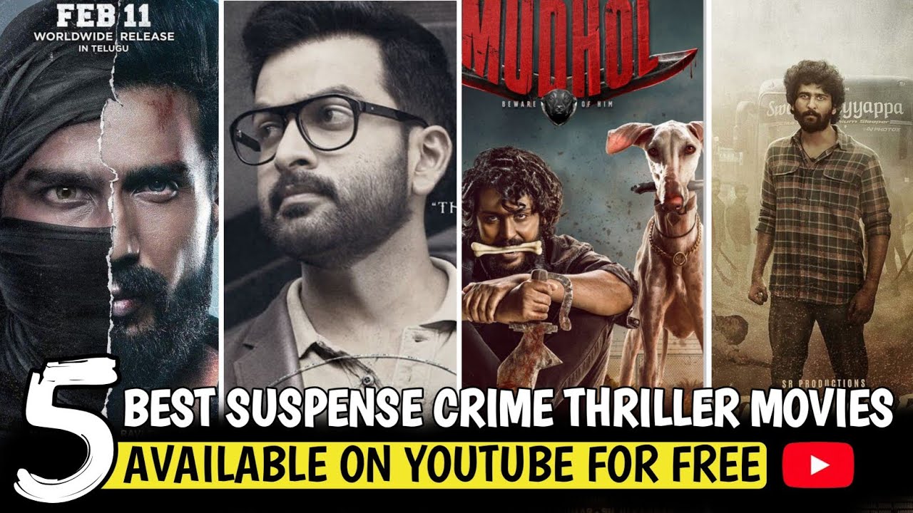 Top 5 best Hindi dubbed suspense thriller movies on YouTube 