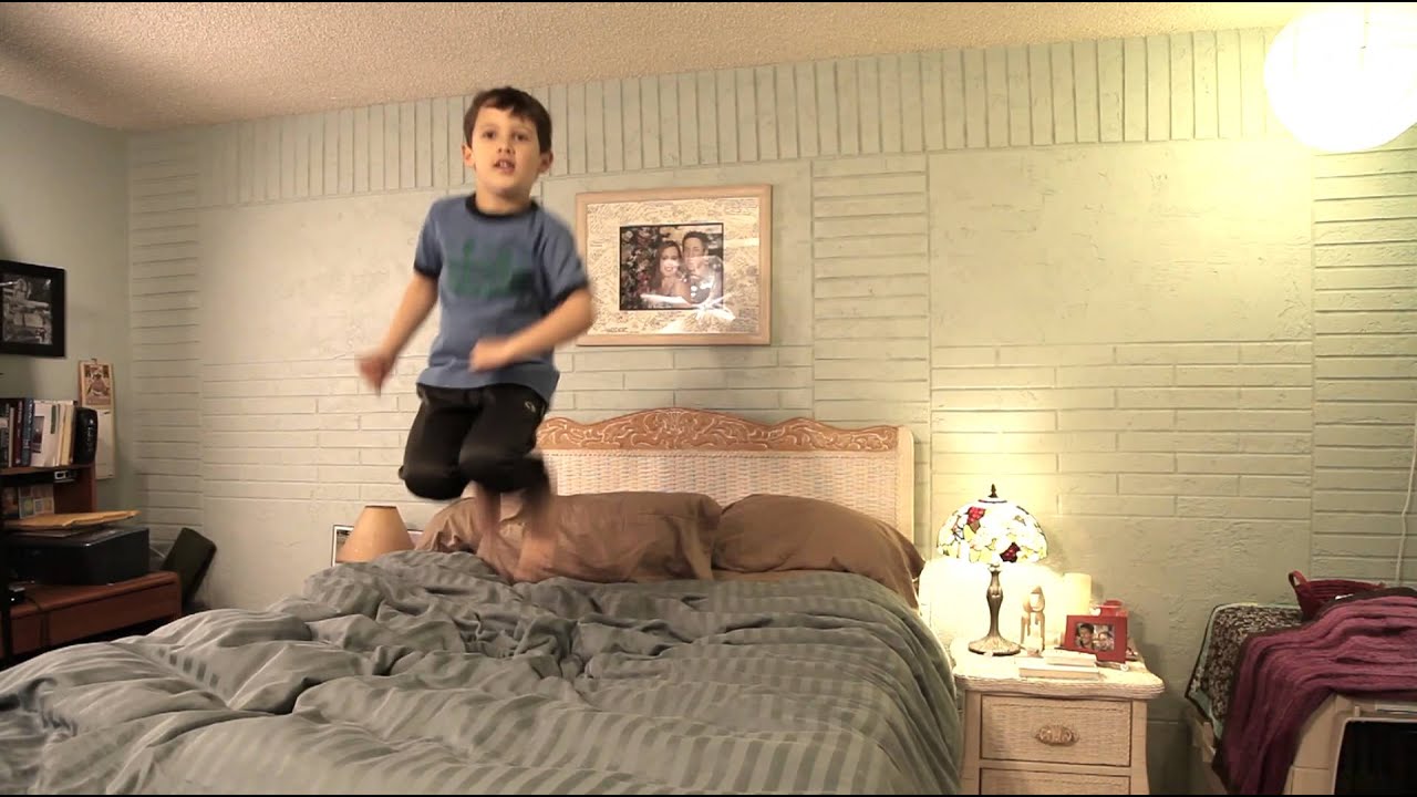 The Bed Jumper STOP MOTION YouTube