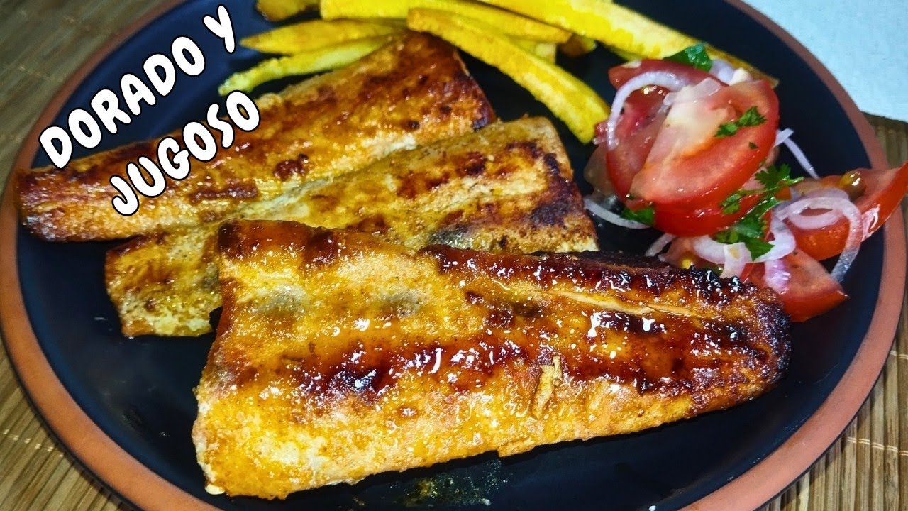 Cómo Hacer Filete de Pescado Dorado en Sartén Paso a Paso | Receta Fácil