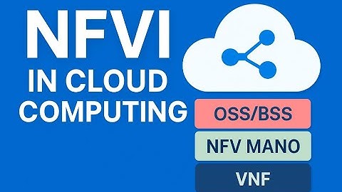 NFVI Made Obvious Compute, Storage, Network in Telecommunication