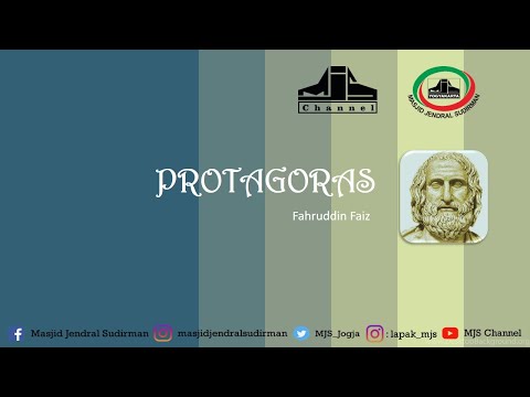 Video: Apakah yang dikatakan oleh Protagoras tentang kepercayaan kepada tuhan-tuhan?
