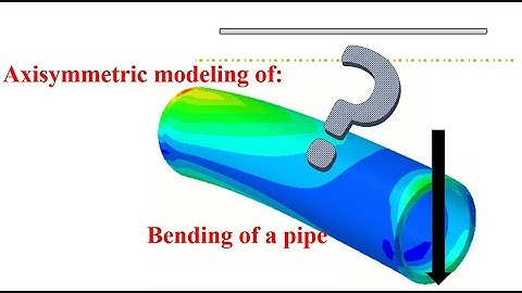 How to model problems with nonsymmetrical loads as axisymmetric in Abaqus?