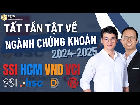 Tất tần tật triển vọng ngành CHỨNG 2025 SSI HCM VND VCI