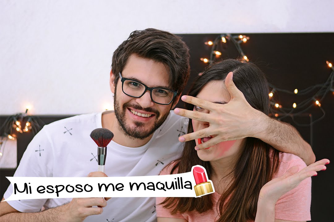 MI ESPOSO ME MAQUILLA | GRIS Y CHARLY