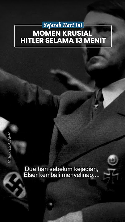 Detik-detik Menegangkan Adolf Hitler Selamat dari Bom Gara-gara Pulang 13 Menit Lebih Cepat