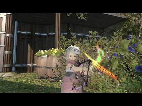 【ざなちゃんねる】グリダニアで演奏してみた【FF14】